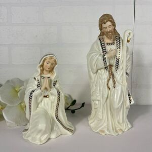 Bon Ton Jade Porcelain MARY AND JOSEPH